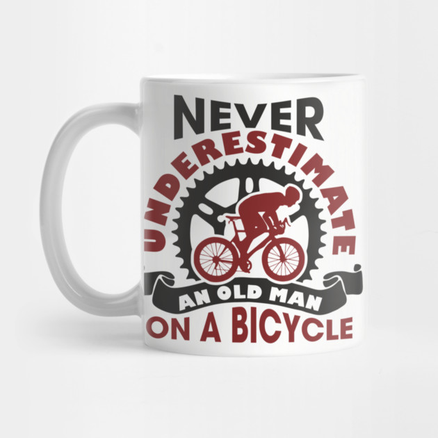 Never Underestimate an Old Man on a Bicycle by Anticorporati