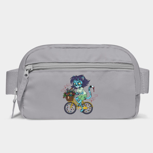 Cheetah Bicyclist Zombie by H. R. Sinclair