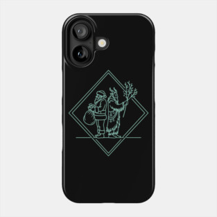 Santa VS Krampus Phone Case