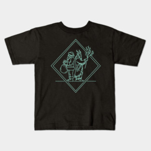 Santa VS Krampus Kids T-Shirt