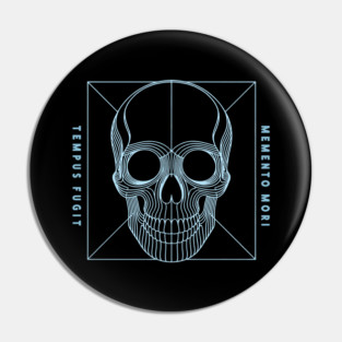 Tempus Fugit Memento Mori Pin