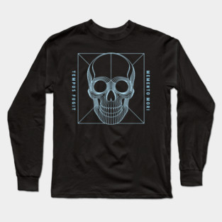 Tempus Fugit Memento Mori Long Sleeve T-Shirt