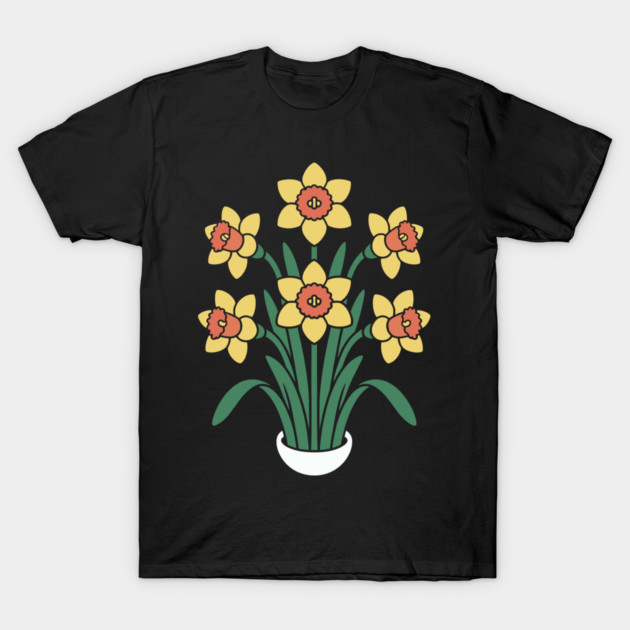 Daffodil T-Shirt by CreativeSage
