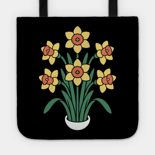 Daffodil Tote by CreativeSage