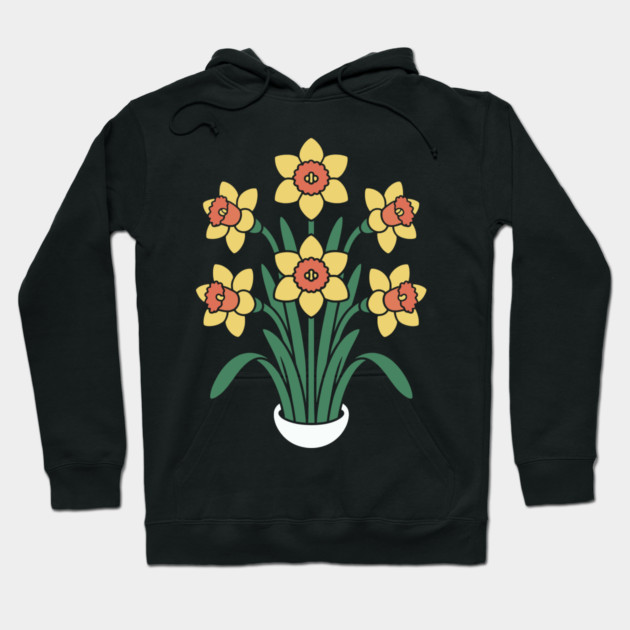Daffodil Hoodie by CreativeSage