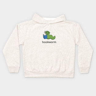 book worm Kids Hoodie