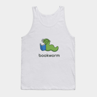 book worm Tank Top