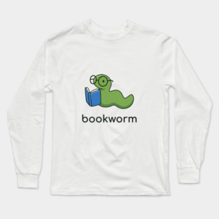 book worm Long Sleeve T-Shirt