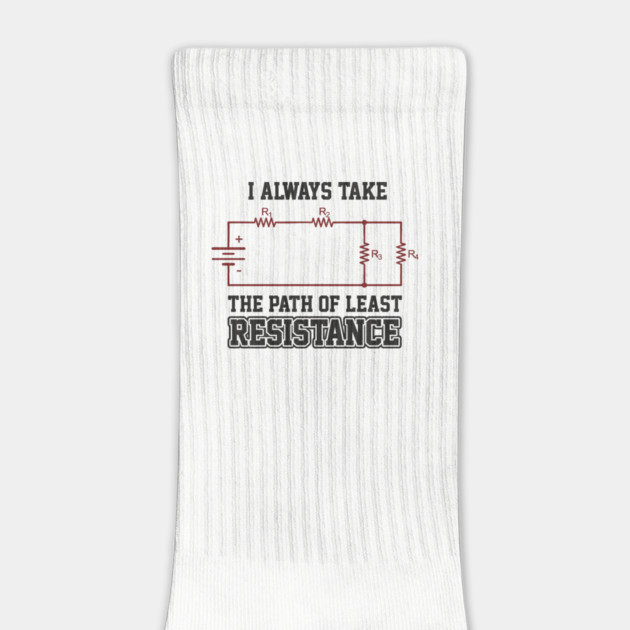 I Always Take The Path Of Least Resistance by Anticorporati