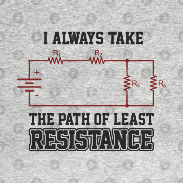 I Always Take The Path Of Least Resistance by Anticorporati
