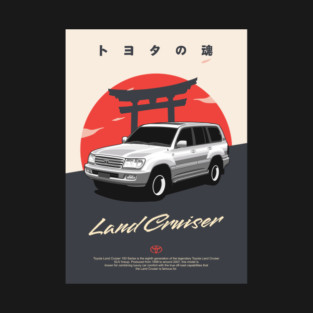 Toyota Land Cruiser 100 Series T-Shirt