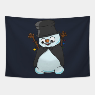 Frosteeth the Snowman - FrostBite Incarnate Tapestry