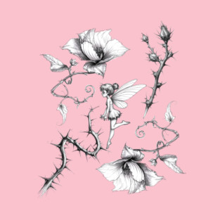 Fairy in the thorns T-Shirt