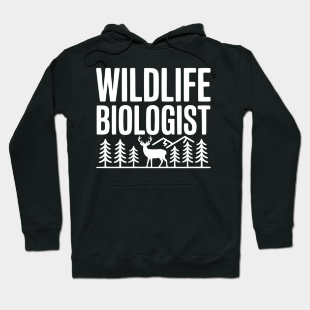 Wildlife Biologist Hoodie by Frank Ring