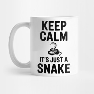 Keep Calm It's Just a Snake Mug