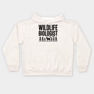 Wildlife Biologist Kids Hoodie