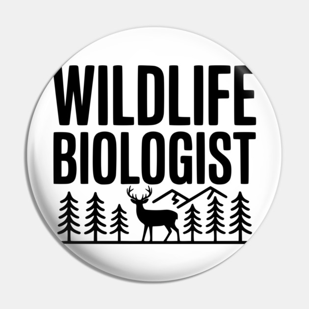 Wildlife Biologist Pin by Frank Ring