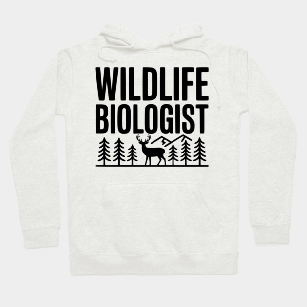 Wildlife Biologist Hoodie by Frank Ring