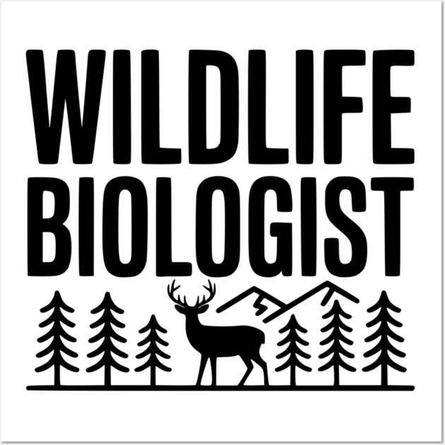 Wildlife Biologist Wall Art by Frank Ring