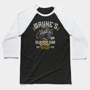 Wayne's Garage Baseball T-Shirt