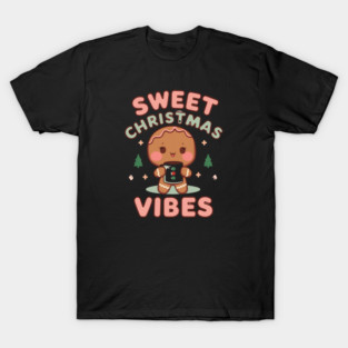 Sweet Christmas Vibes Gingerbread Latte T-Shirt
