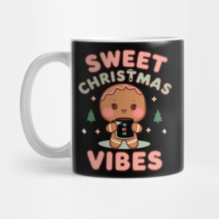 Sweet Christmas Vibes Gingerbread Latte Mug