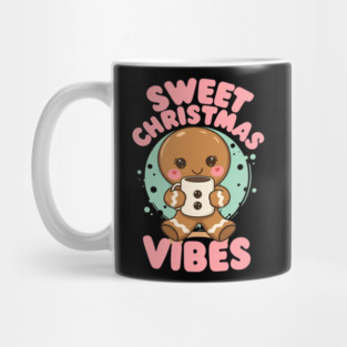 Sweet Christmas Vibes Gingerbread Cocoa Mug