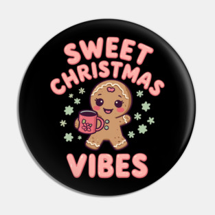 Gingerbread Cocoa Sweet Christmas Vibes Pin