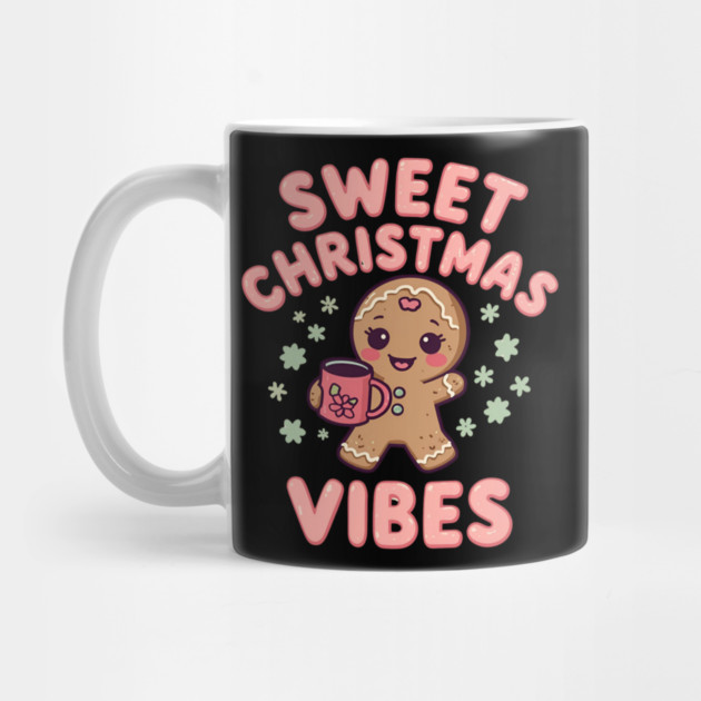 Gingerbread Cocoa Sweet Christmas Vibes by Ink Lines