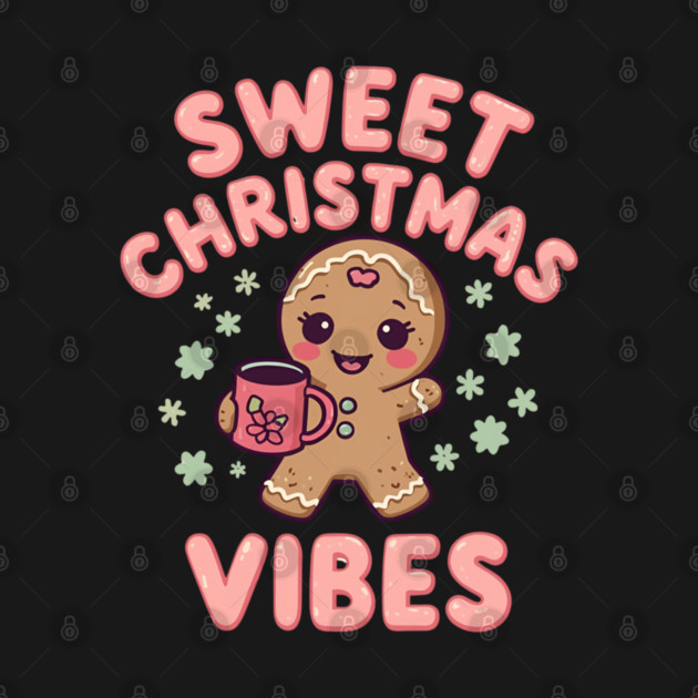 Gingerbread Cocoa Sweet Christmas Vibes by Ink Lines
