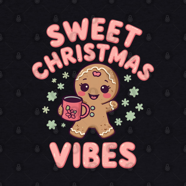 Gingerbread Cocoa Sweet Christmas Vibes by Ink Lines