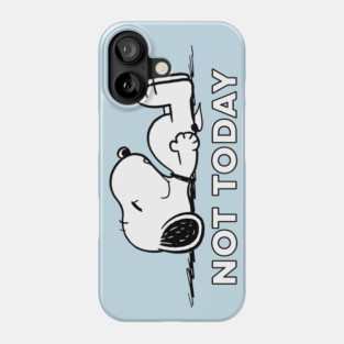 Snoopy - Not Today Phone Case