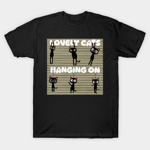 cats T-Shirt by Pixel Threads 