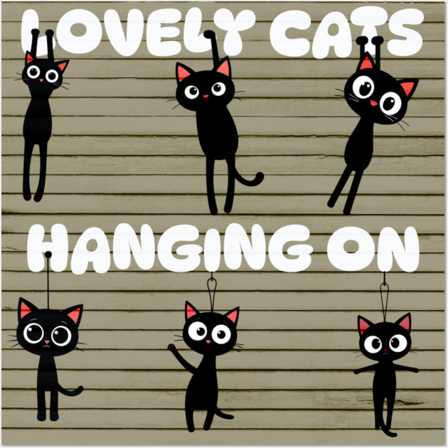 cats Wall Art by Pixel Threads 