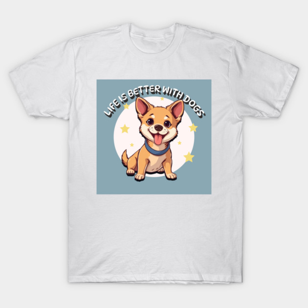 dog T-Shirt by Pixel Threads 