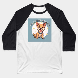 dog Baseball T-Shirt