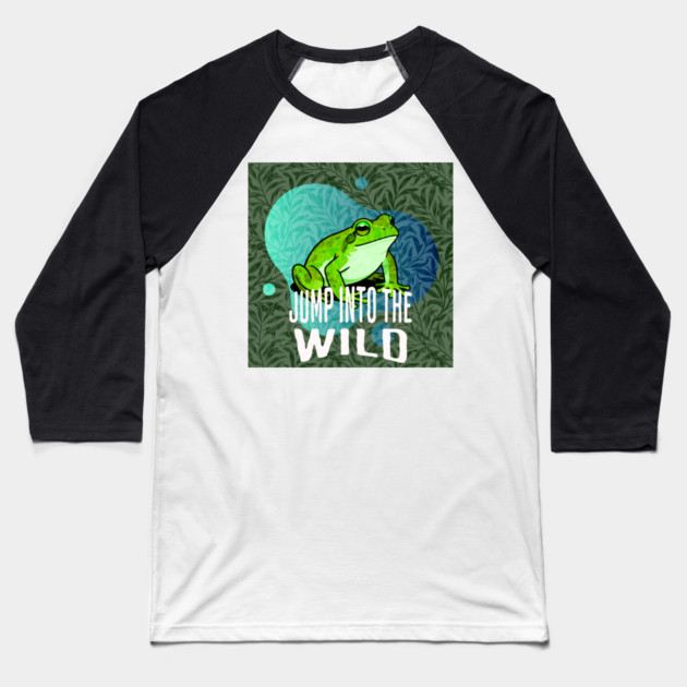 frog Baseball T-Shirt by Pixel Threads 