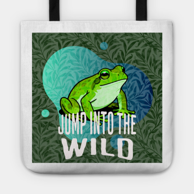 frog Tote by Pixel Threads 