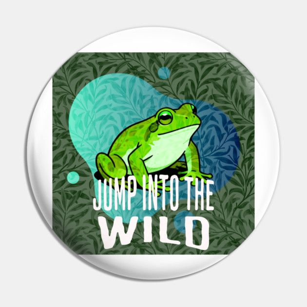 frog Pin by Pixel Threads 