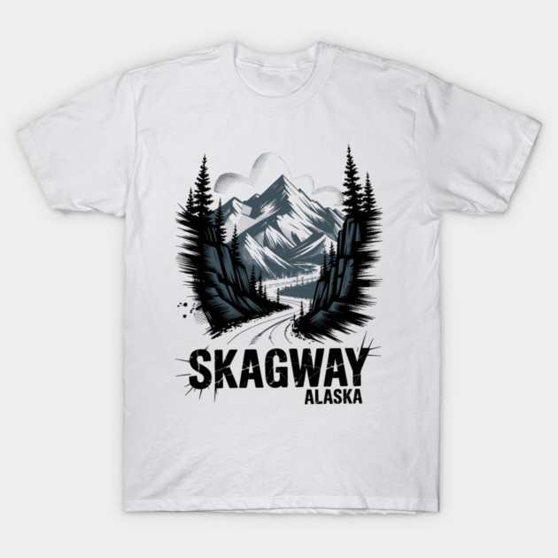 Alaska Skagway T-Shirt by JessArty