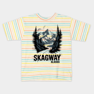 Alaska Skagway Kids T-Shirt