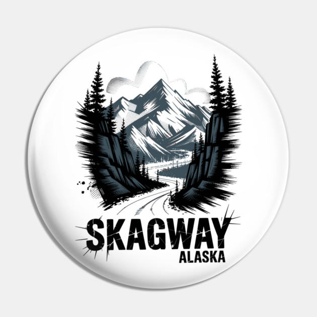 Alaska Skagway Pin by JessArty