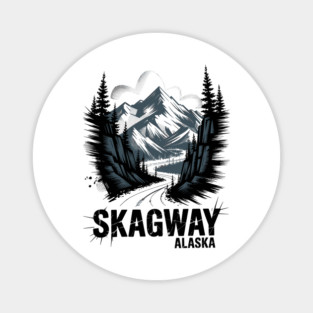 Alaska Skagway Magnet