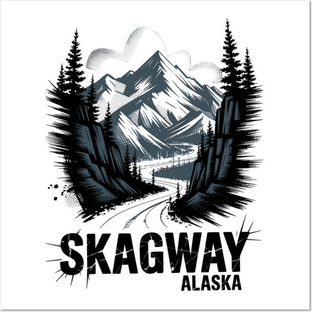 Alaska Skagway Wall Art by JessArty