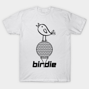 Funny Golf Pun Doodle Graphic Tee T-Shirt