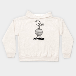 Funny Golf Pun Doodle Graphic Tee Kids Hoodie