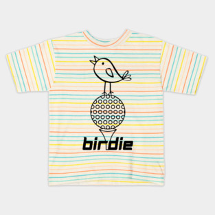 Funny Golf Pun Doodle Graphic Tee Kids T-Shirt