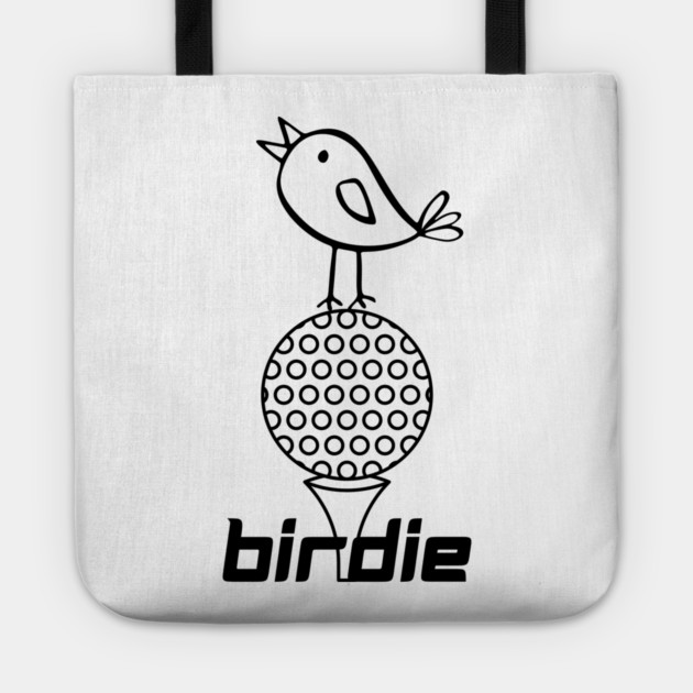 Funny Golf Pun Doodle Graphic Tee Tote by TurnEffect