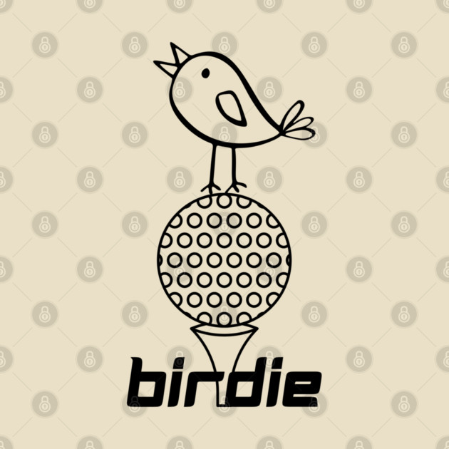 Funny Golf Pun Doodle Graphic Tee by TurnEffect