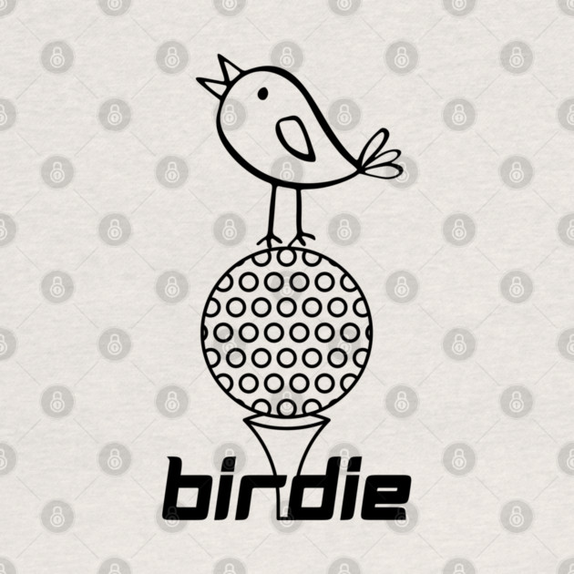 Funny Golf Pun Doodle Graphic Tee by TurnEffect